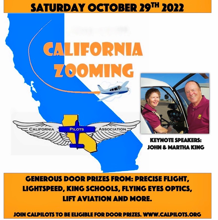 California Zooming session information