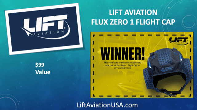 An add of lift aviation flux zero 1 flight cap