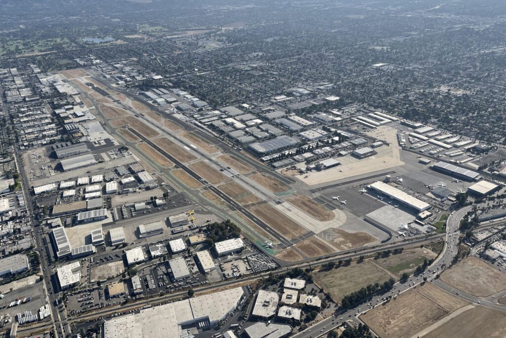 Van Nuys Airport aerial